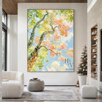 Nature | Sun-drenched Canopy of Blossoming Tree