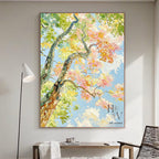 Nature | Sun-drenched Canopy of Blossoming Tree