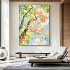 Nature | Sun-drenched Canopy of Blossoming Tree