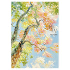 Nature | Sun-drenched Canopy of Blossoming Tree
