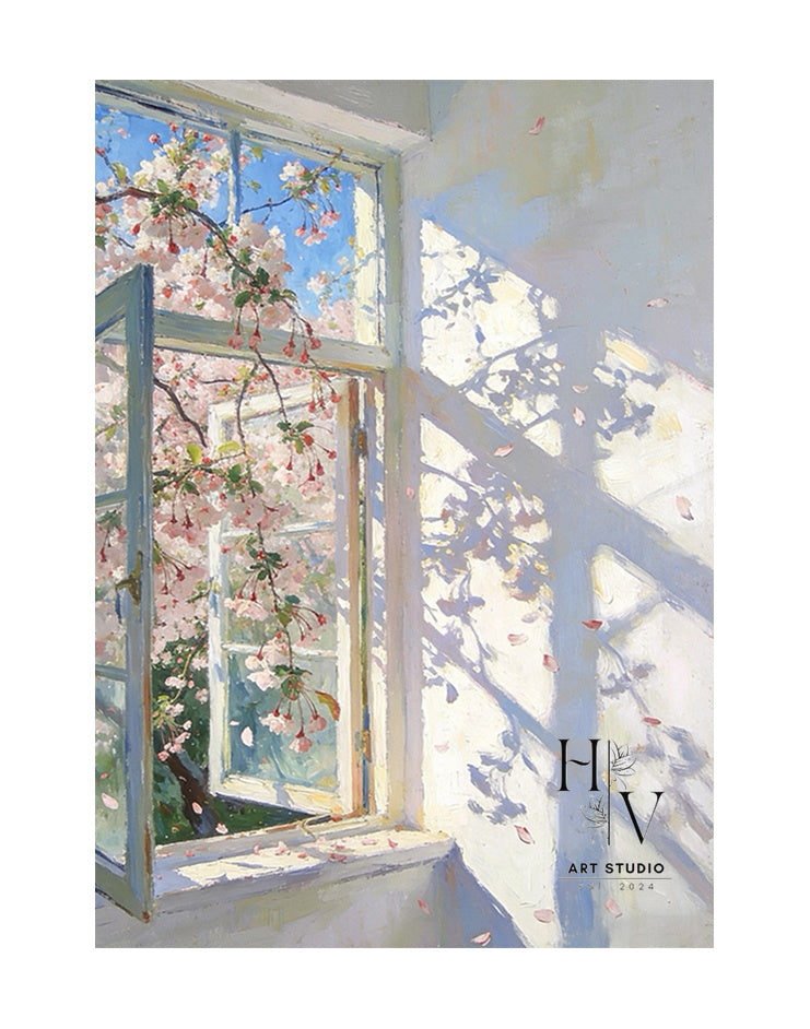 Shadow | Cherry Blossoms by the Window