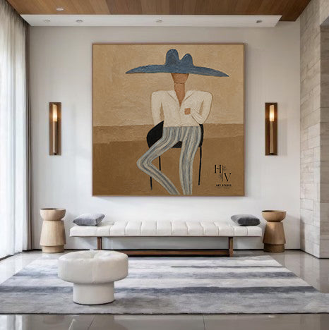 Figure | The Blue Hat