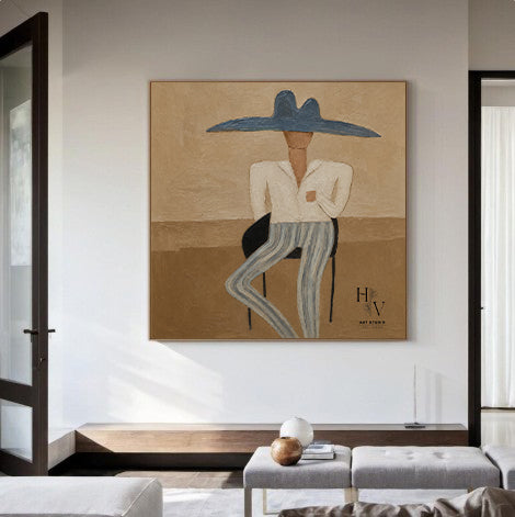 Figure | The Blue Hat