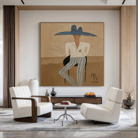 Figure | The Blue Hat