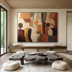 Abstract | Brown Orange Tone