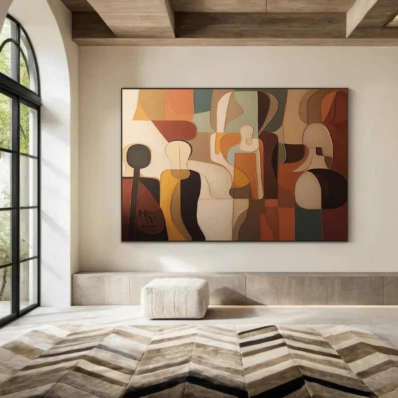 Abstract | Brown Orange Tone
