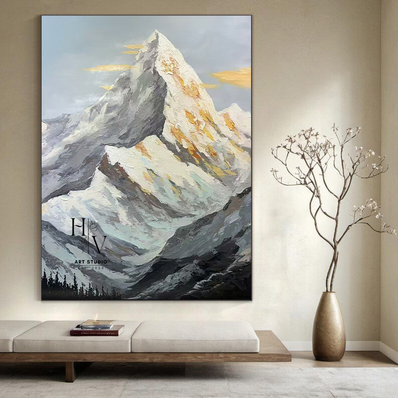 Nature | Snow Mountain Alpenglow