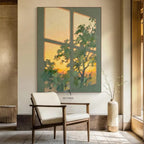Shadow | Afterglow of Setting Sun through Window