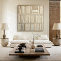 Minimalist | Bookshelf Impasto