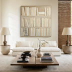 Minimalist | Bookshelf Impasto