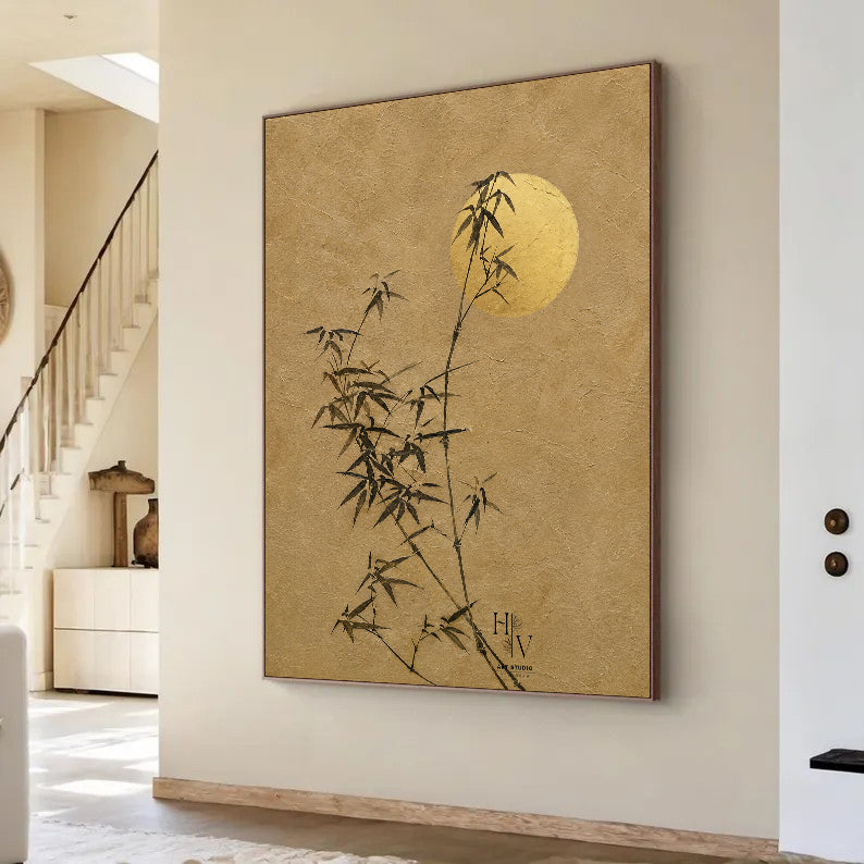 Zen Minimalist | Moonlit Bamboo