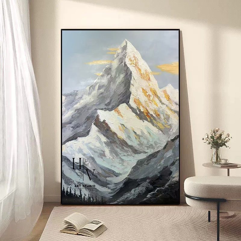 Nature | Snow Mountain Alpenglow