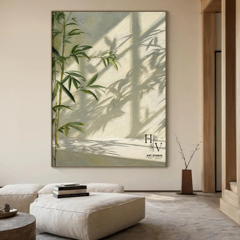 Shadow | Bamboo Tree and Warm Sunlight