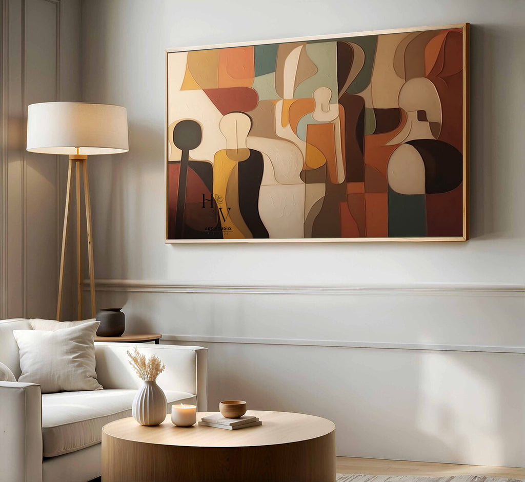 Abstract | Brown Orange Tone