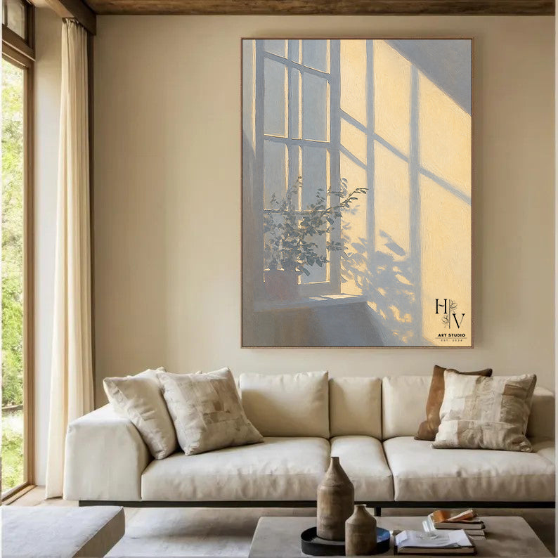 Shadow | Potted Plants and Window