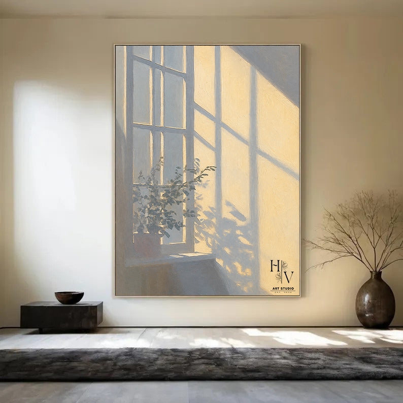 Shadow | Potted Plants and Window