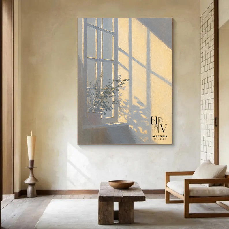 Shadow | Potted Plants and Window