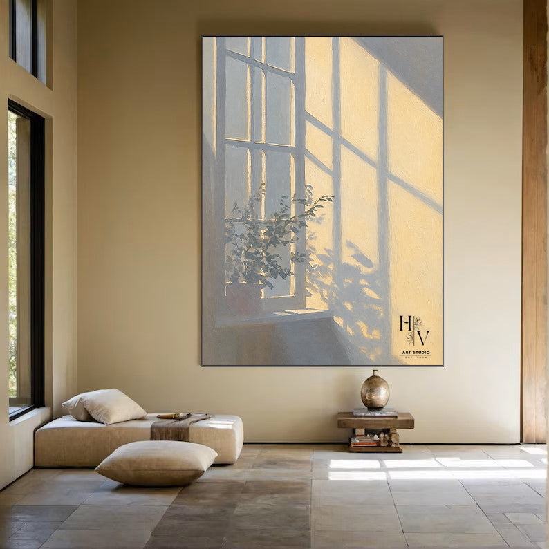 Shadow | Potted Plants and Window