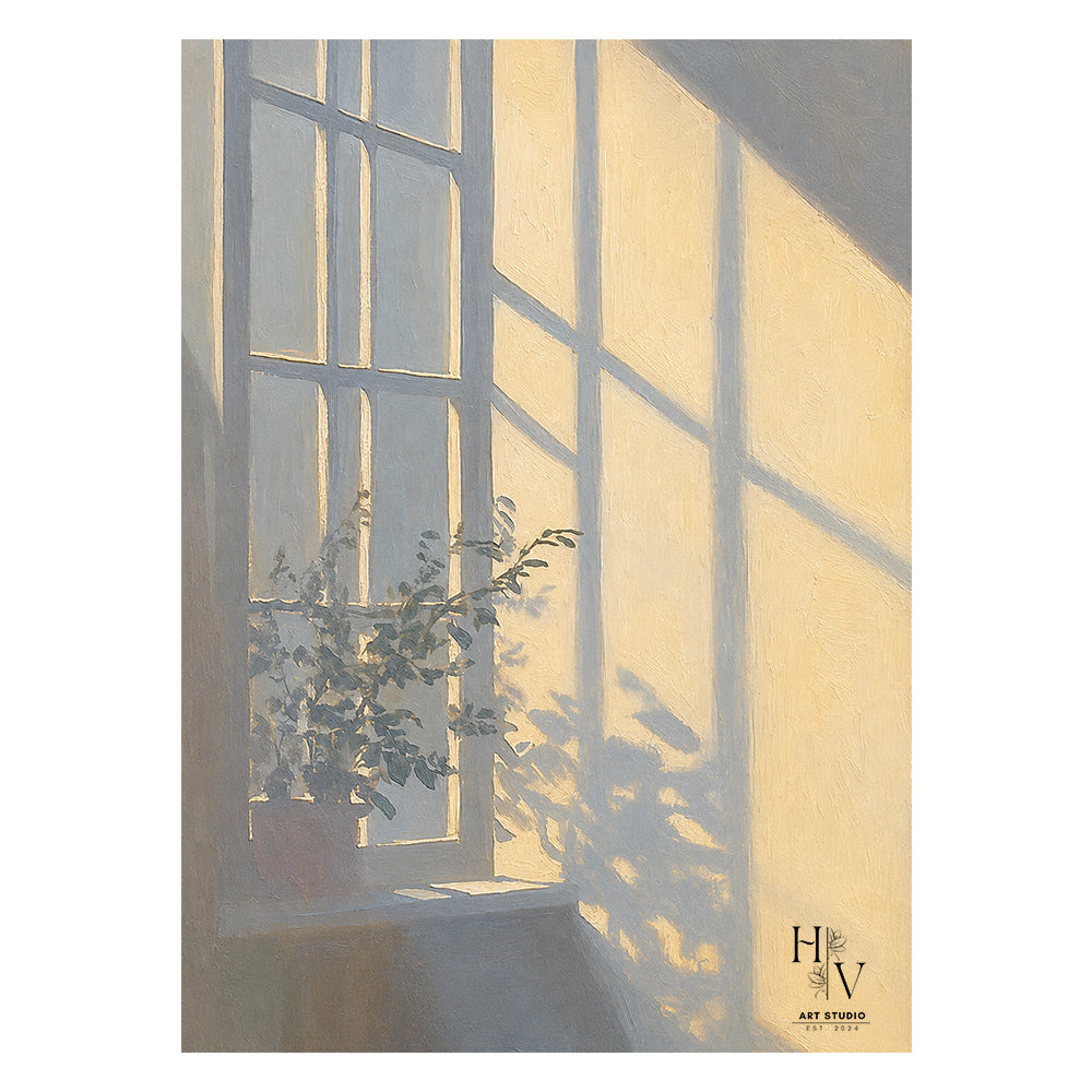 Shadow | Potted Plants and Window
