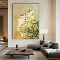 Shadow | Bamboo-like Plant and Golden Sunlight