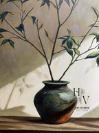 Shadow | Potted Plants and Books