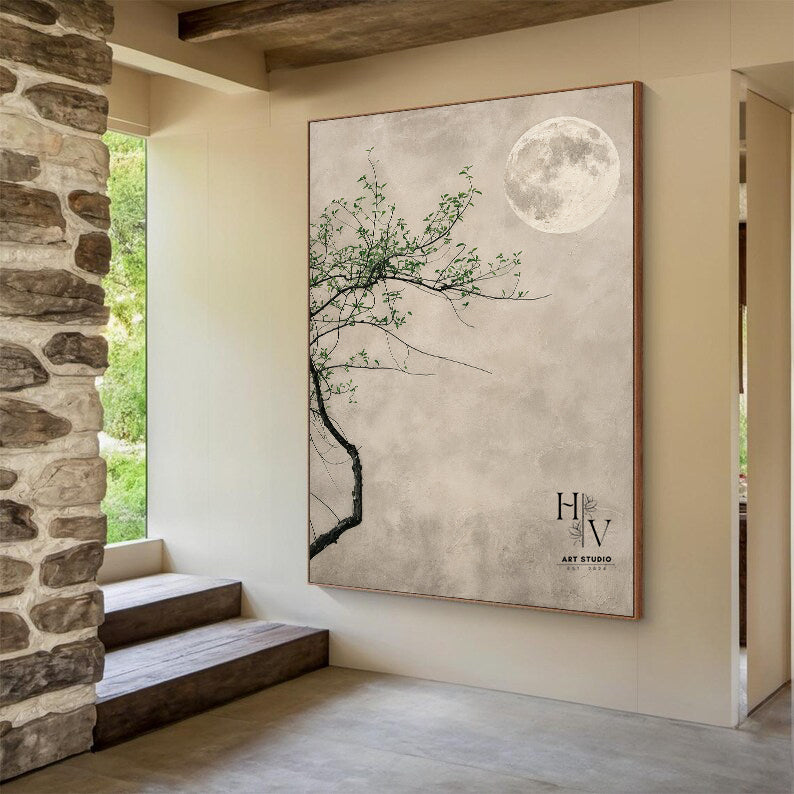 Zen Minimalist | Under the Silent Moon