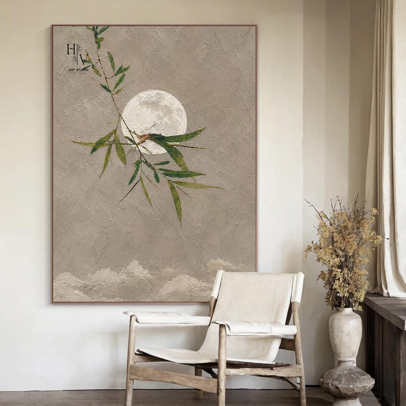 Zen Minimalist | Moonlit Serenity