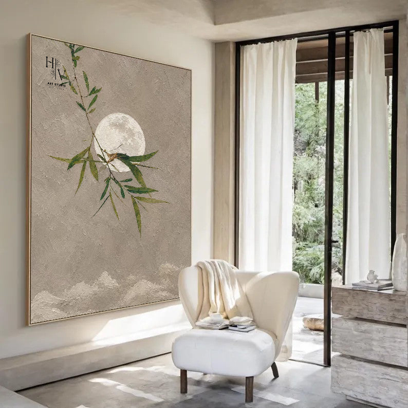 Zen Minimalist | Moonlit Serenity