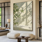 Shadow | Bamboo Tree and Warm Sunlight