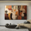 Abstract | Brown Orange Tone