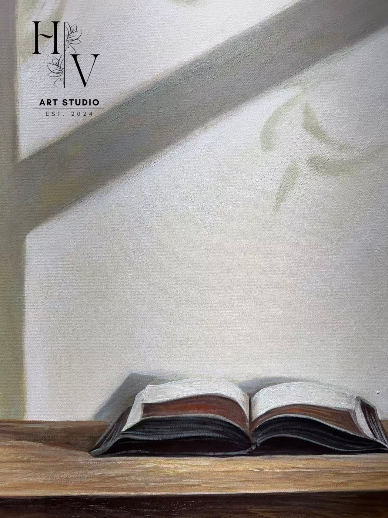 Shadow | Potted Plants and Books
