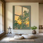 Shadow | Afterglow of Setting Sun through Window