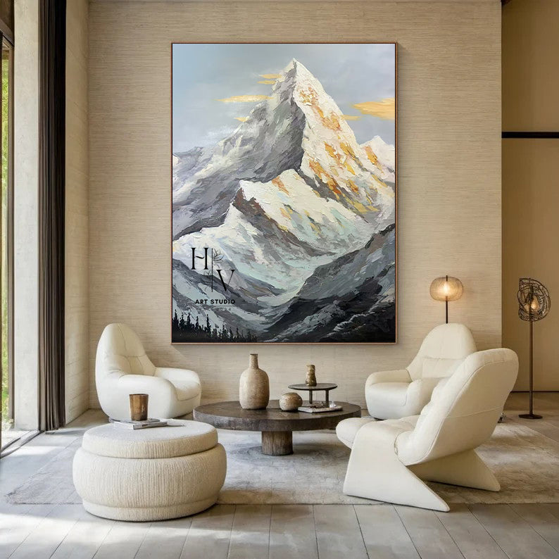 Nature | Snow Mountain Alpenglow