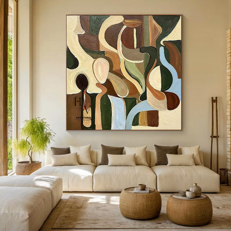 Abstract | Soft Earthy Tone