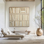 Minimalist | Bookshelf Impasto