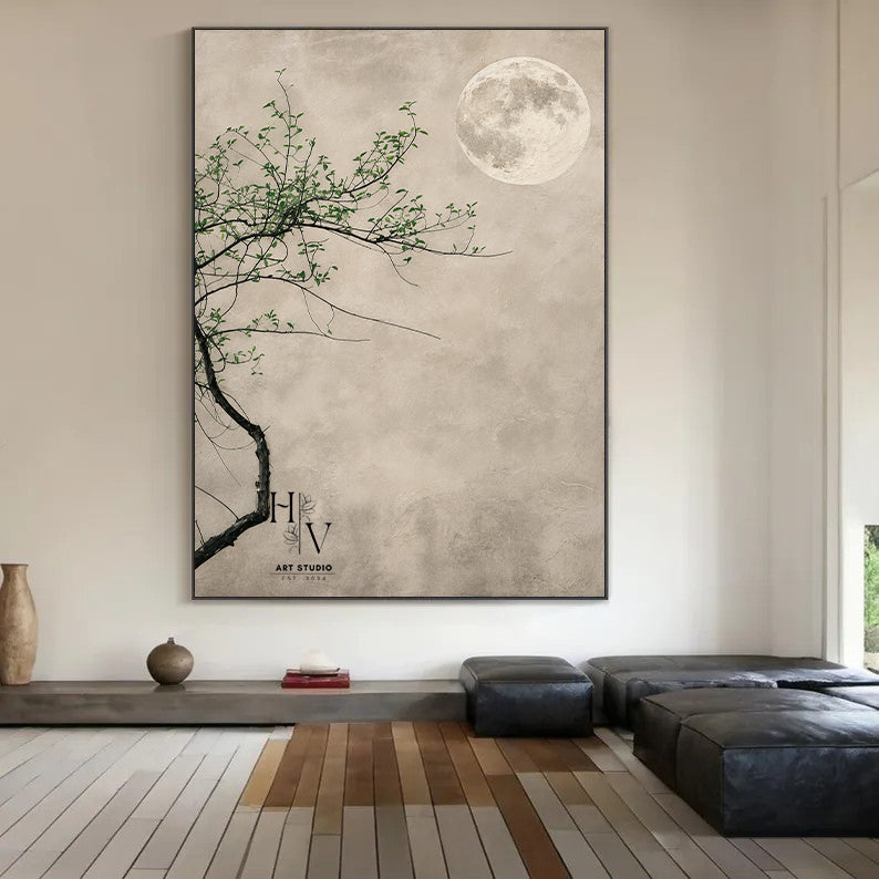 Zen Minimalist | Under the Silent Moon