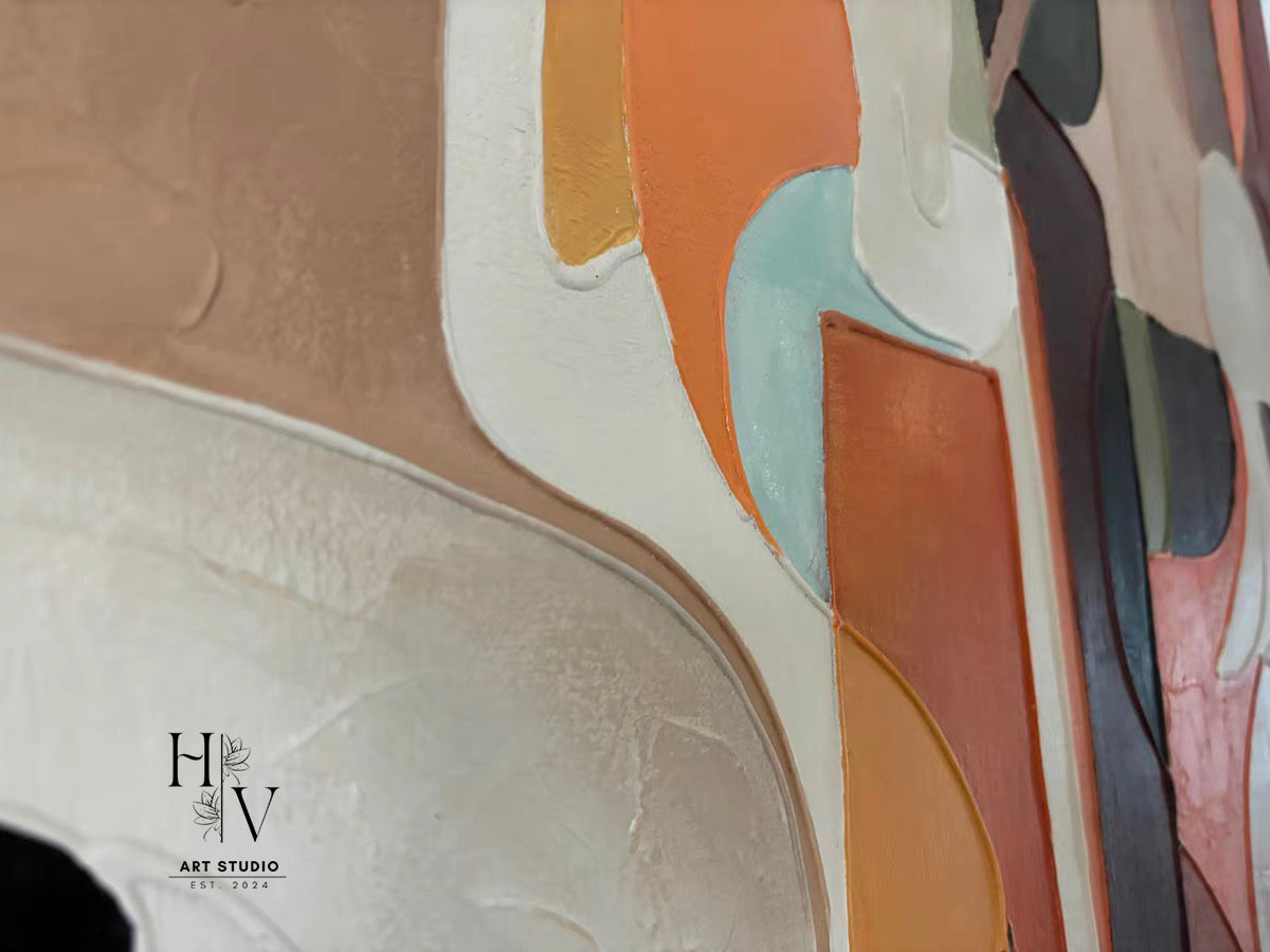 Abstract | Brown Orange Tone