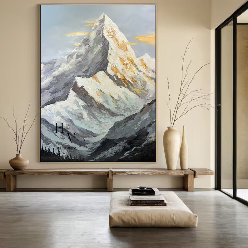 Nature | Snow Mountain Alpenglow