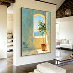 Nature | Sunlit Window by the Sea