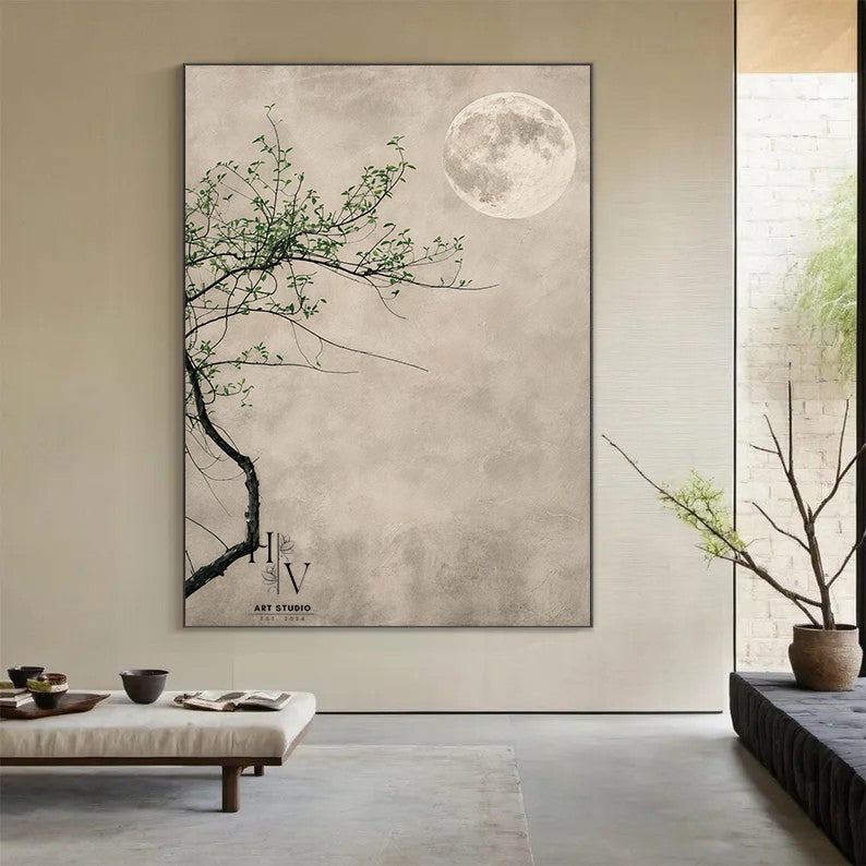 Zen Minimalist | Under the Silent Moon