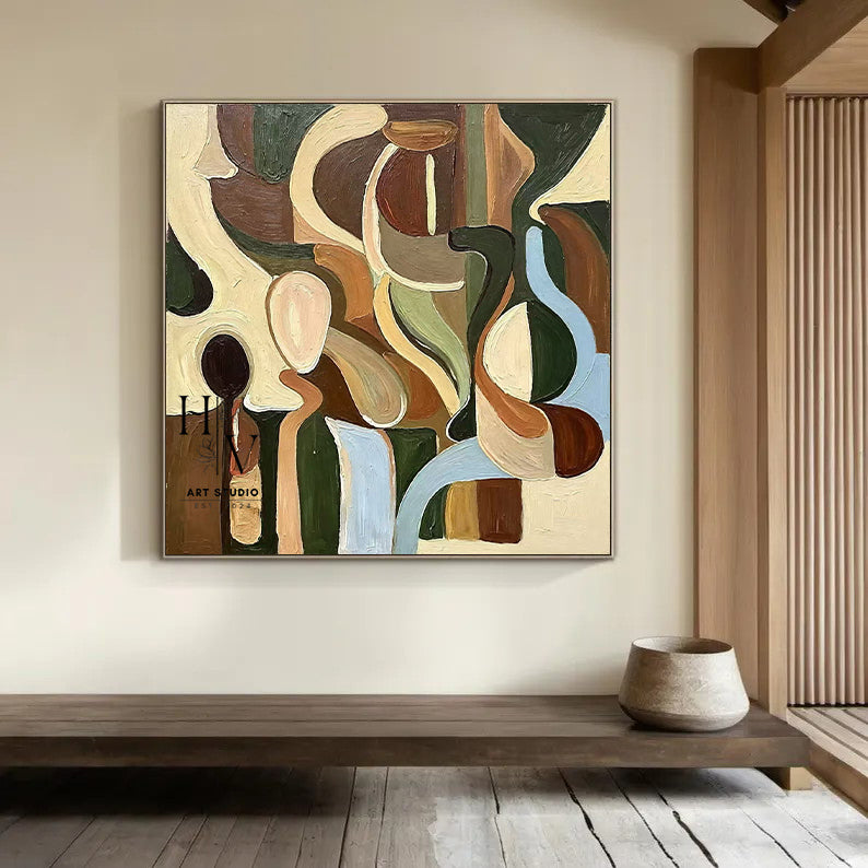 Abstract | Soft Earthy Tone