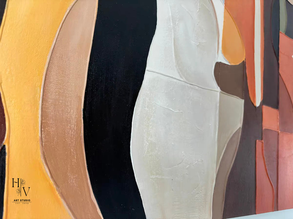 Abstract | Brown Orange Tone