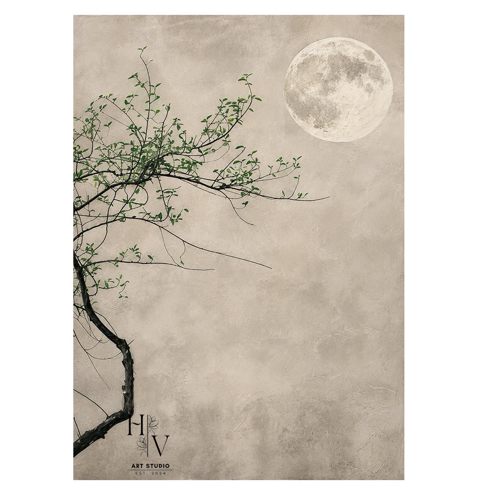 Zen Minimalist | Under the Silent Moon