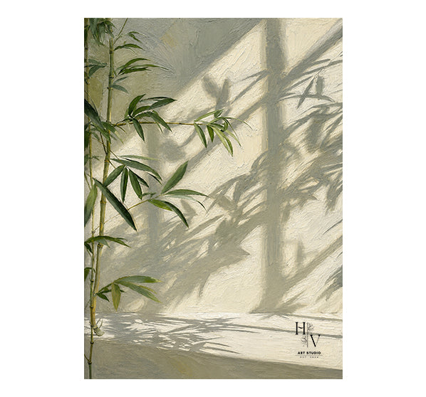Shadow | Bamboo Tree and Warm Sunlight