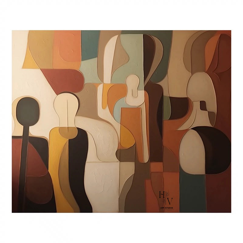 Abstract | Brown Orange Tone