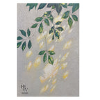 Shadow | Sun Dappled Green Leaf Branch