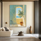 Nature | Sunlit Window by the Sea