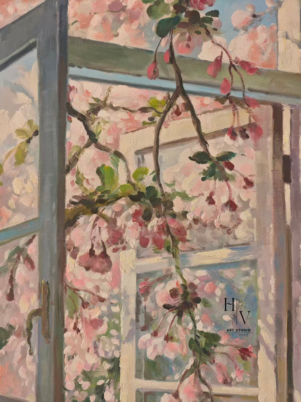 Shadow | Cherry Blossoms by the Window