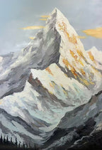 Nature | Snow Mountain Alpenglow