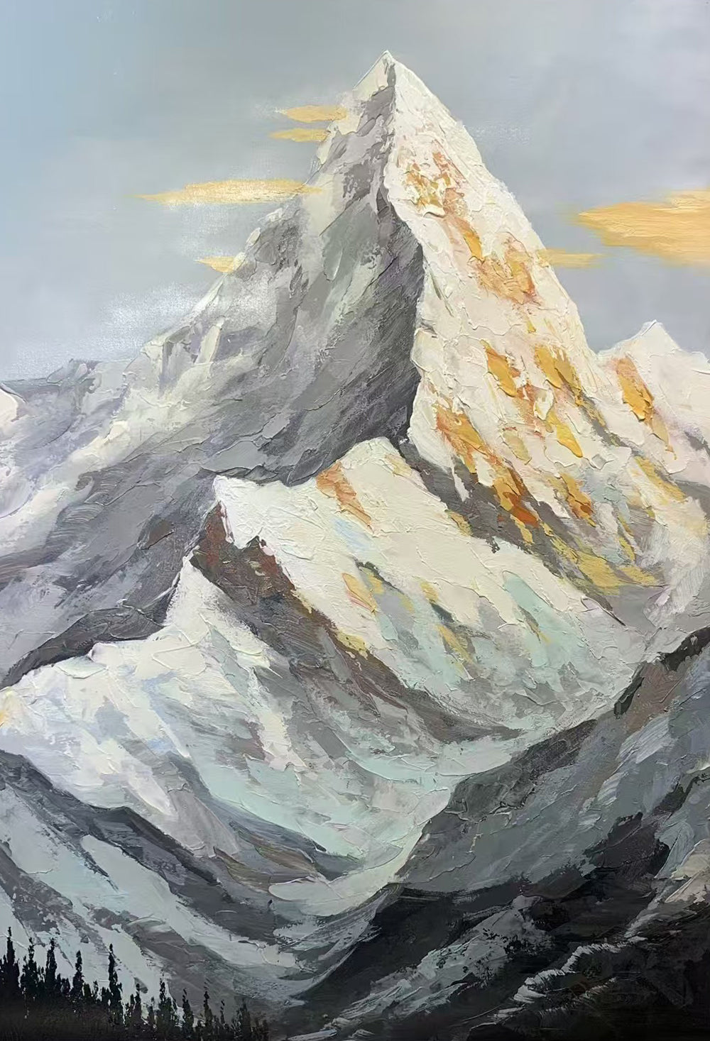 Nature | Snow Mountain Alpenglow